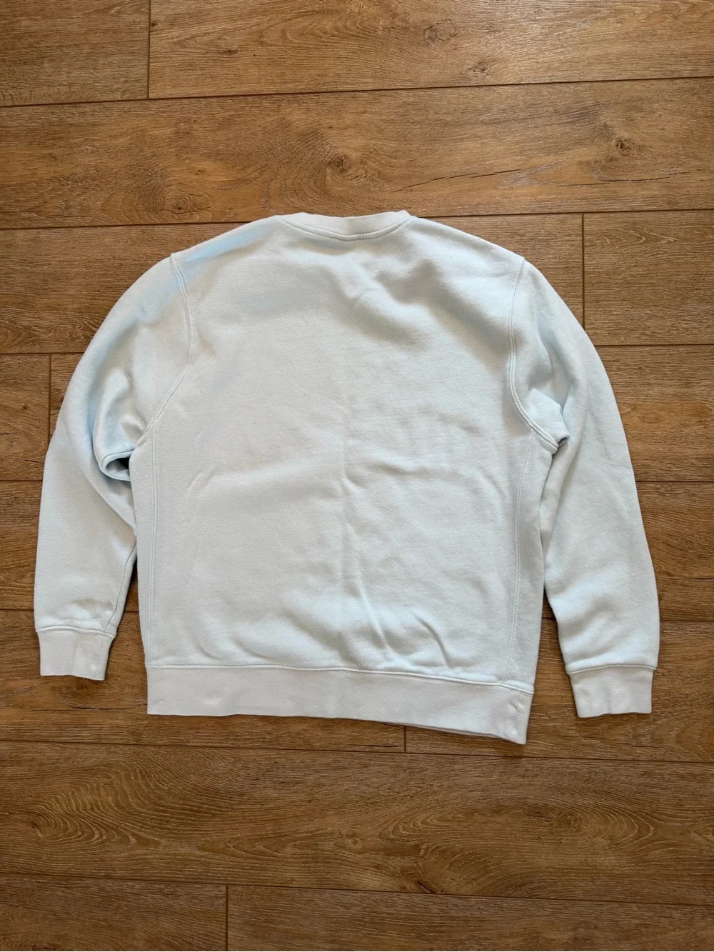 Nike Sportswear‎ Club Fleece Crewneck Sweatshirt Mens Large Light Aqua Blue